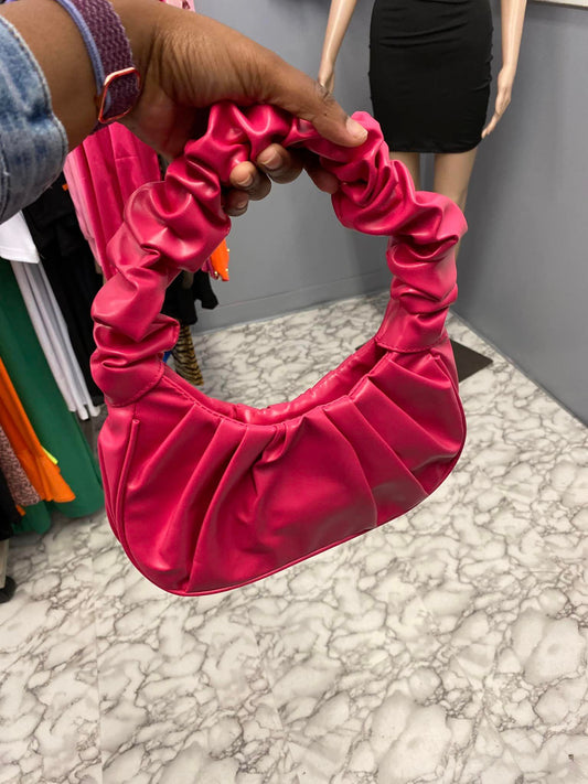 Pink Scrunched | Handbag